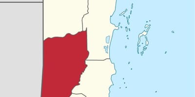 Cayo district Μπελίζ χάρτης